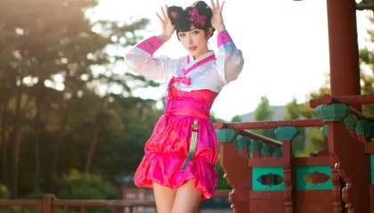 开云-阿狸cos：这就是高丽风情九尾妖狐，你懂吗